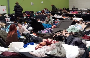 Refugiados ucranianos en Polonia. Cru00e9dito: Archivo privado 