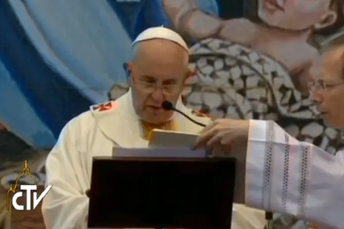 El Papa Francisco alienta la realización del Centro Internacional para la Familia en Nazaret