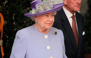 La Reina Isabel llega al Vaticano el 3 de abril de 2014 | Cru00e9dito: ACI Prensa 