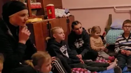 VIDEO: Niños en Ucrania rezan a la Divina Misericordia por el fin de la guerra