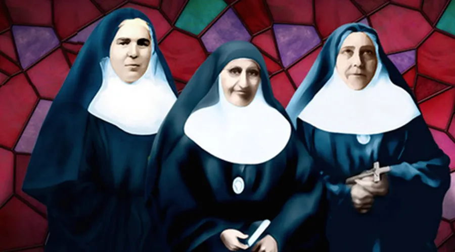 Religiosas mártires Fidela Oller, Josefa Monrabal y Facunda Margenat. Imagen: Sitio web oficial www.beatificacionmartiresirsjg.org?w=200&h=150