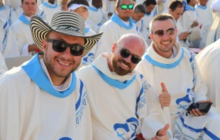 Sacerdotes en la Misa final de la JMJ Panamu00e1 2019 / Cru00e9dito: JMJ Panamu00e1 2019 