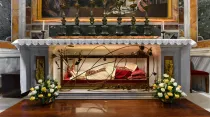 Reliquias de San Juan XXIII. Foto: Vatican Media