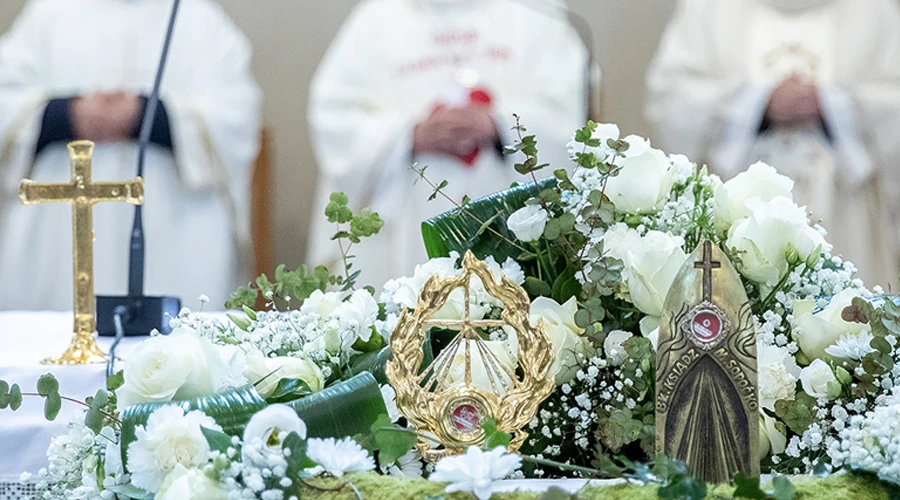 Reliquias de Santa Faustina Kowalska. Foto: Diócesis de Sisak?w=200&h=150