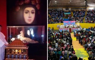 Reliquias de Santa Rosa de Lima - Consagraciu00f3n de familias en Arequipa / Foto: Arzobispado de Arequipa 