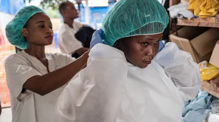 Brote de ébola en Rep. Dem del Congo se une a COVID y sarampión: Cáritas responde