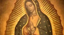 Réplica de imagen de la Virgen de Guadalupe. Crédito: ACI Prensa.