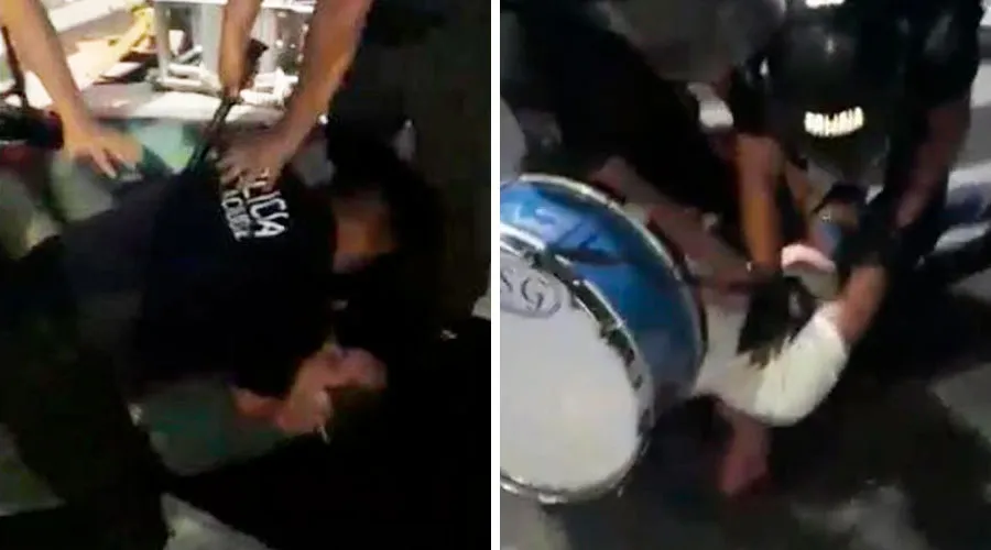 Represión policial contra manifestantes provida / Crédito: Captura de Video?w=200&h=150