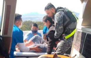 Labores de rescate de seminarista Jesu00fas Salas Ybarra en el cerro del Tzirate, Michoacu00e1n. Cru00e9dito: Fiscalu00eda del Estado de Michoacu00e1n. 