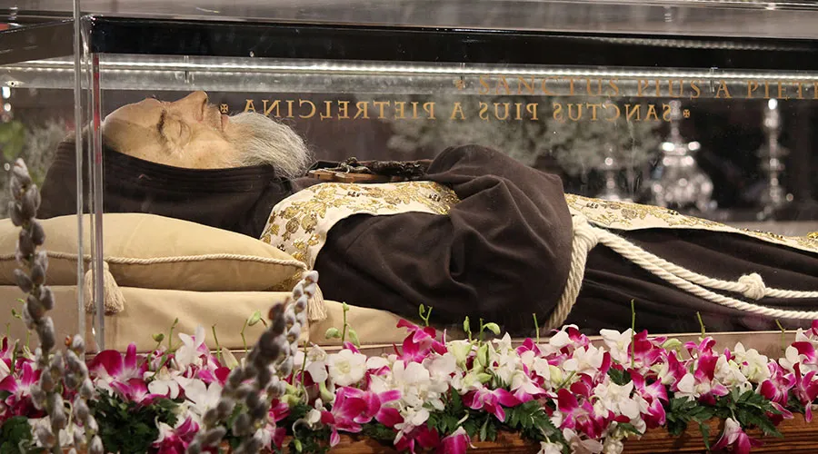 Los restos del Padre Pío ya en Roma. Foto Alexey Gotovskiy / ACIPrensa?w=200&h=150