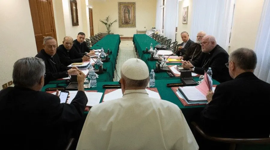 Reunión del Consejo del Cardenales con el Papa. Foto: Vatican Media?w=200&h=150