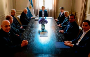 Reuniu00f3n de la Comisiu00f3n Permanente de la CEA con el Presidente Mauricio Macri / Foto: Oficina de Prensa CEA 