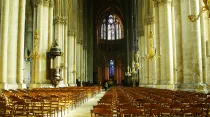 Interior de la Catedral de Nuestra Señora de Reims / Crédito: Pixabay