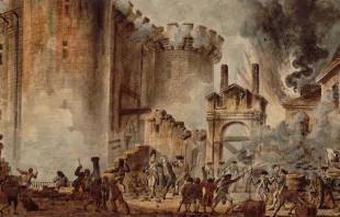 Toma de la Bastilla. Cru00e9dito: Biblioteca Nacional de Francia 