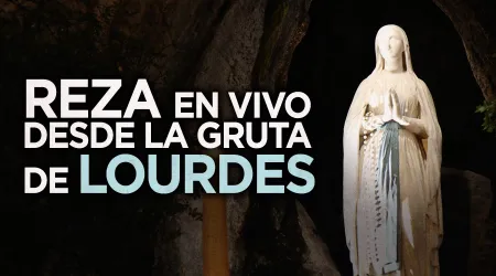 VIDEO EN VIVO: Reza desde la gruta de la Virgen de Lourdes en Francia