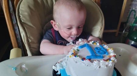 Bebu00e9 mu00e1s prematuro del mundo con u201c0% de probabilidades de sobreviviru201d cumple un au00f1o