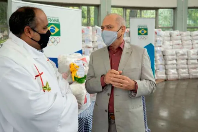 Brasil: Arquidiócesis recibe donación de 20 toneladas de alimentos para los más necesitados