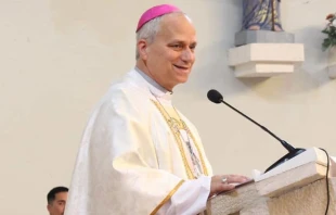 Mons. Robert Prevost. Cru00e9dito: Diu00f3cesis de Chiclayo 