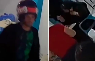 Delincuente roba celular a religiosa en Colombia. Cru00e9dito: Twitter 