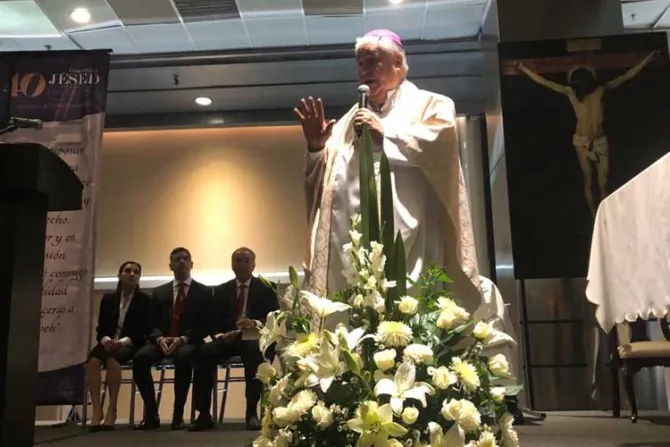 Arzobispo de Monterrey pide la bendición de Dios para Comunidad Jésed en sus 40 años