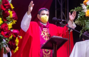 Mons. Rolando u00c1lvarez. Cru00e9dito: Diu00f3cesis de Matagalpa 