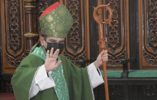 Mons. Rolando u00c1lvarez. Cru00e9dito: Diu00f3cesis de Matagalpa 