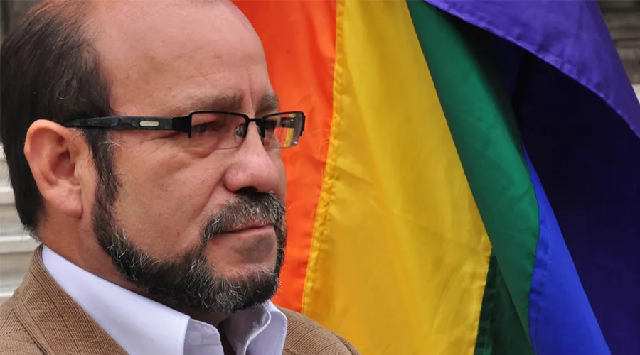 Rolando Jiménez, vocero del Movimiento de Liberación Homosexual / Flickr de Movilh Chile (CC-BY-NC-ND-2.0)
