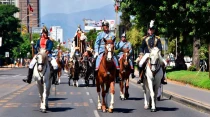 Romeria en honor a la Virgen del Carmen. Foto: Comunicaciones Santuario Nacional de Maipu00fa