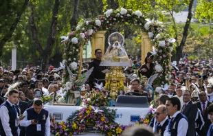 Romeru00eda de la Virgen de Zapopan, este 12 de octubre de 2022. Cru00e9dito: Twitter oficial de Enrique Alfaro, gobernador de Jalisco. 