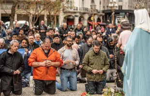 Rosario de Hombres en Buenos Aires. Cru00e9dito: Rosario de Hombres 