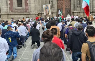Rosario de Hombres en Ciudad de México. Crédito: Cortesía de Martín Orive. 