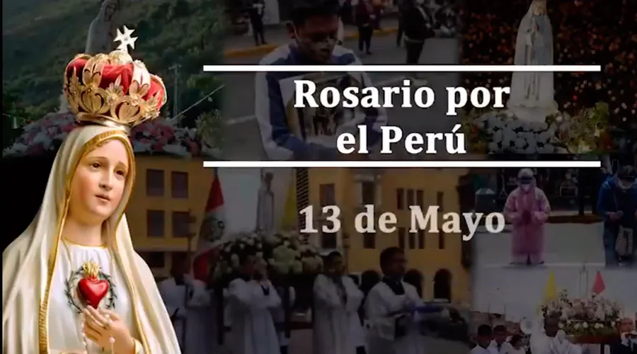 Católicos convocan a rezar el Rosario por el Perú el día de la Virgen de Fátima