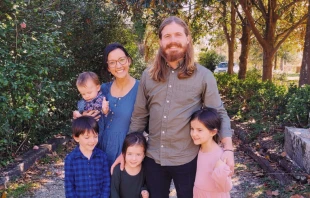 Ross McKnight y su familia. Cru00e9dito: Cortesu00eda de Ross McKnight 