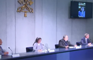 Presentaciu00f3n del Mensaje del Papa Francisco. Foto: Captura Video 