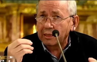 Imagen del P. Rupnik. Cru00e9dito: Captura de pantalla 