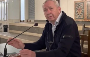 El P. Rupnik. Cru00e9dito: Captura de vu00eddeo de Youtube 