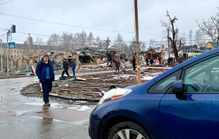 Ciudad de Zhytomyr (Ucrania) tras los ataques au00e9reos y bombardeos del eju00e9rcito ruso / Cru00e9dito: Archivo privado 