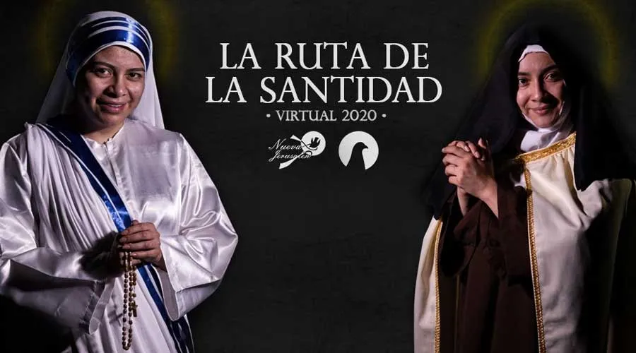 Afiche oficial de La Ruta de la Santidad 2020.