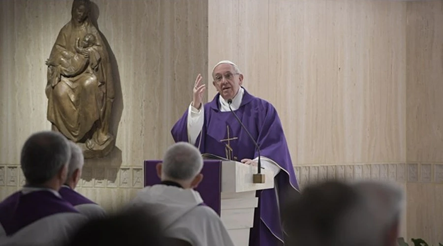 El Papa durante la Misa. Foto: L'Osservatore Romano?w=200&h=150