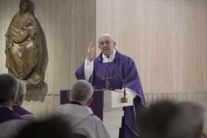 Papa Francisco invita a preguntarse en Cuaresma: ¿He defraudado en algo al Señor? 