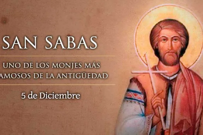 Cada 5 de diciembre se celebra a San Sabas de Capadocia, el que hizo “brotar” santos en el desierto