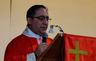 P. Rodrigo Enrique Vu00e1zquez. Cru00e9dito: Obispado de San Nicolu00e1s 