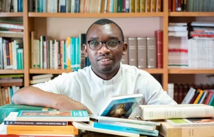 P. Yves Nizigiyimana, en Valencia. Cru00e9dito: V. Gutiu00e9rrez/ AVAN / Archidiu00f3cesis de Valencia 