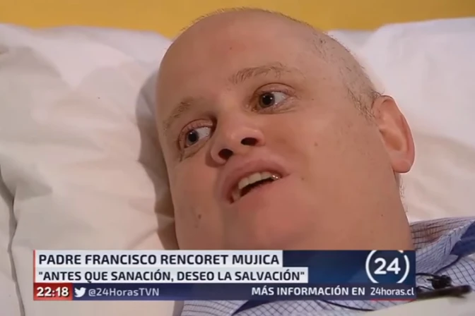 [VIDEO] Sacerdote con cáncer terminal: Salvación es más importante que sanación
