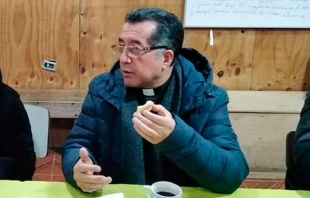 P. Juan Carlos Hernu00e1ndez. Cru00e9dito: Parroquia San Josu00e9 Obrero  