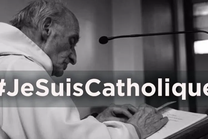 #JeSuisCatholique: Redes sociales honran a sacerdote asesinado en Francia