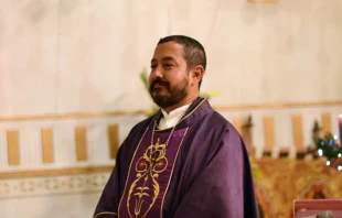 P. Leobardo Escareu00f1o Alonso (+). Cru00e9dito: Parroquia de Santa Maru00eda de Guadalupe, Romita, Guanajuato 