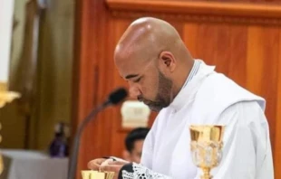 P. Donaciano Alarcu00f3n. Cru00e9dito: Diu00f3cesis de Estelu00ed 