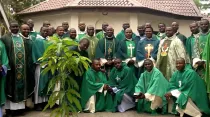 Sacerdotes de la diócesis de Maiduguri. Foto: Ayuda a la Iglesia Necesitada.