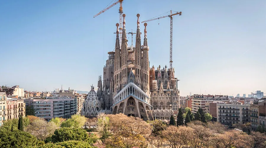 Reanudan las obras de la Sagrada Familia de Barcelona con un ambicioso objetivo para 2021